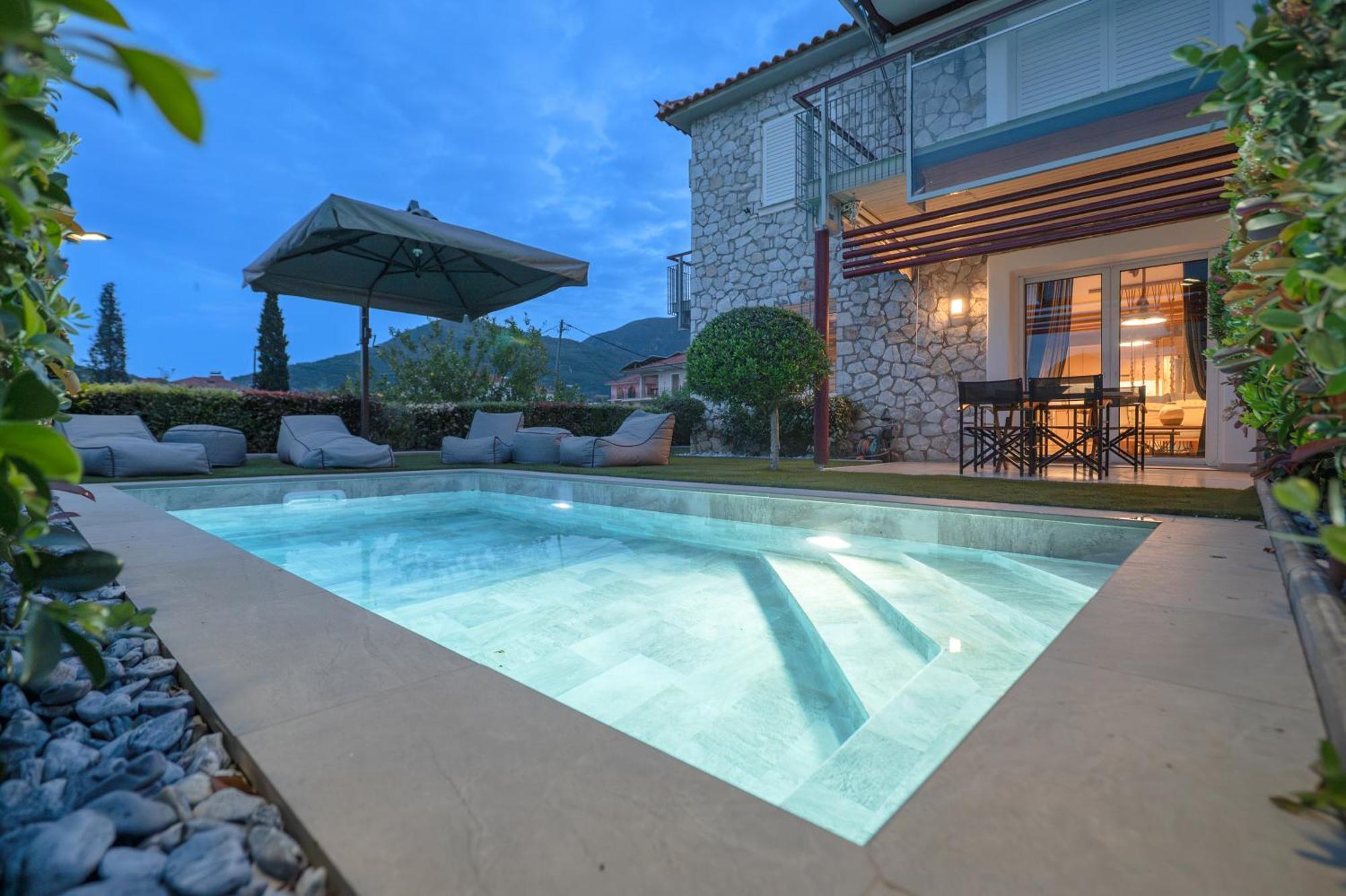 Tyros Boutique Houses Villas Tirós Quarto foto