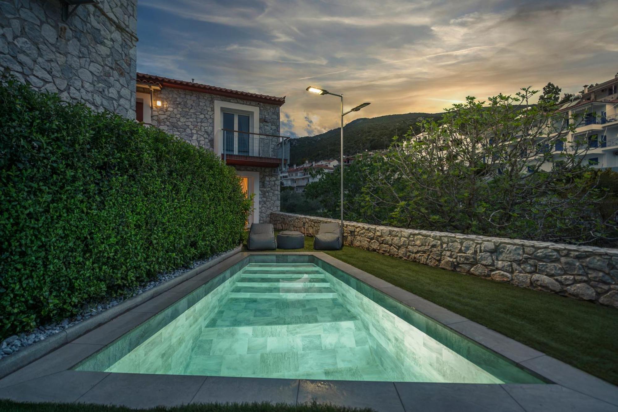 Tyros Boutique Houses Villas Tirós Quarto foto